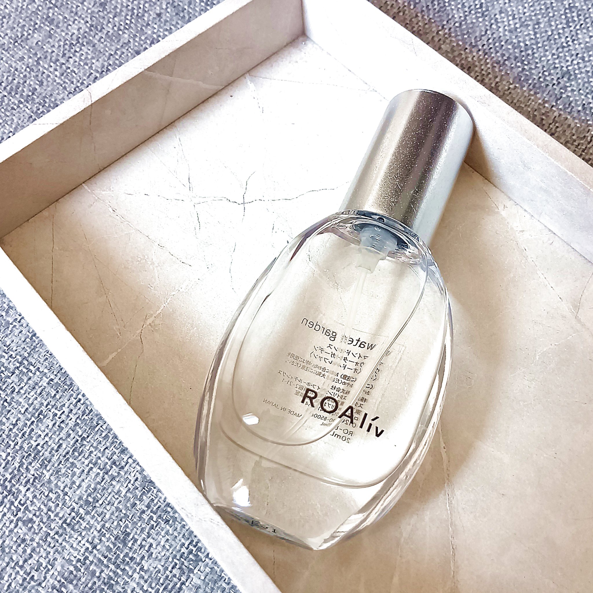 マインドセンス ウォーターガーデン/ROAlív/香水(レディース)を使ったクチコミ（1枚目）