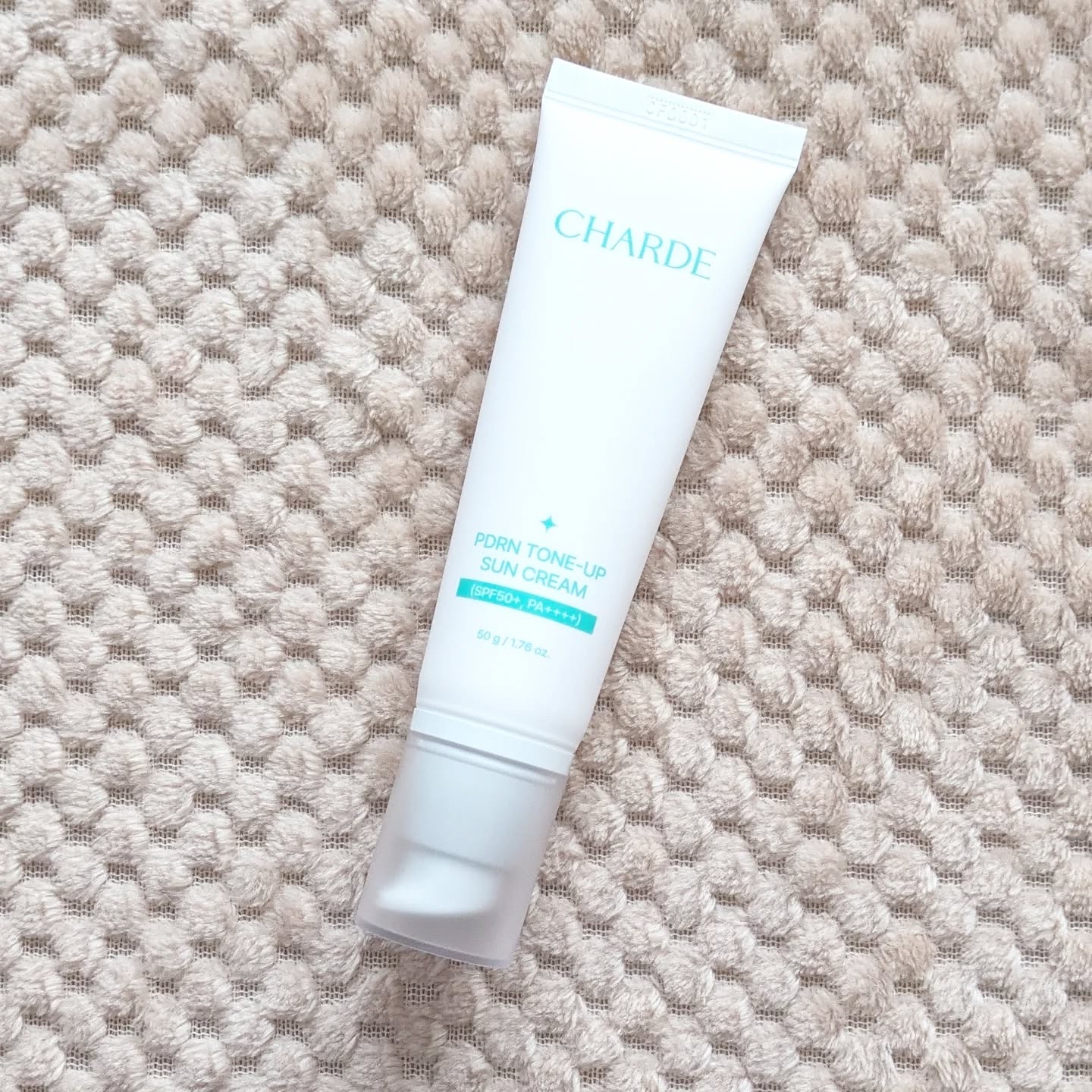 PDRN TONE-UP SUN CREAM/CHARDE/日焼け止めクリームを使ったクチコミ（2枚目）