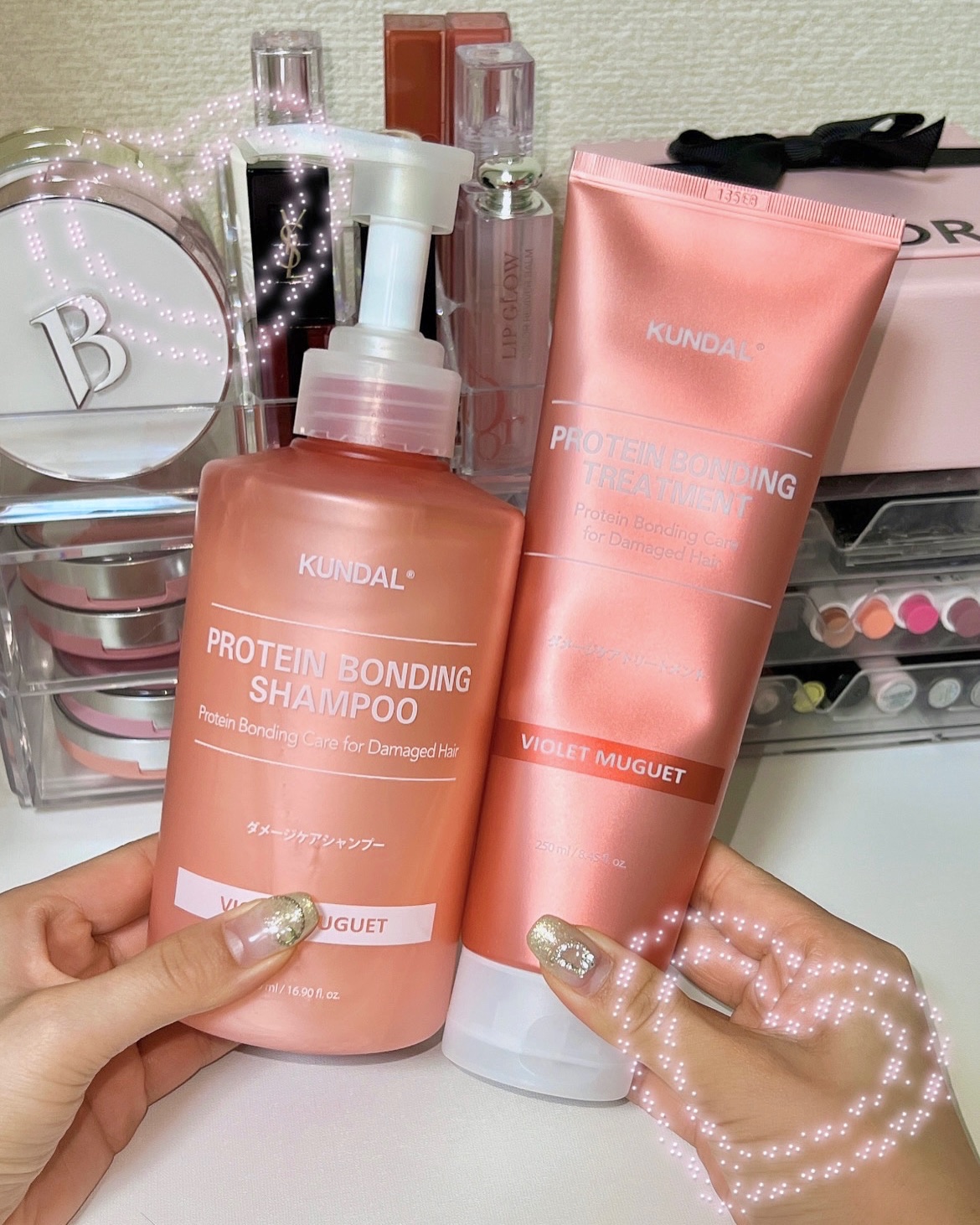 クンダル ダメージケア シャンプー/トリートメント/KUNDAL/市販シャンプーを使ったクチコミ（1枚目）