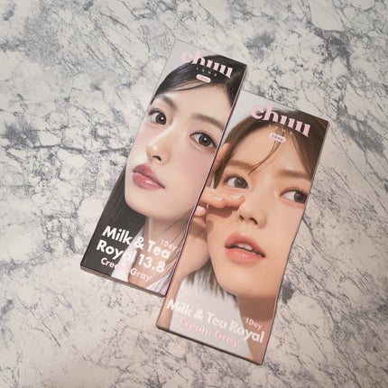 chuuLENS Milk&Tea Royal 1day/chuu LENS/ワンデー(1DAY)カラコンを使ったクチコミ(5枚目)