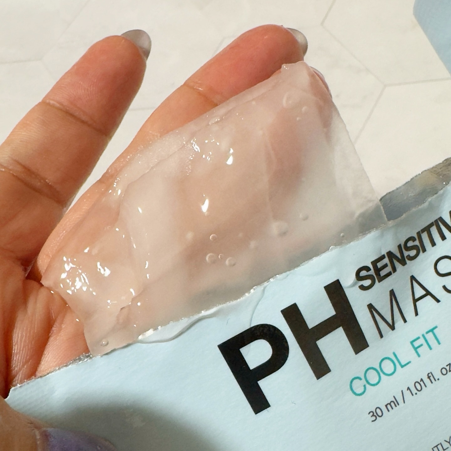 PHセンシティブマスク クールフィット/SAM'U/シートマスク・パックを使ったクチコミ（3枚目）