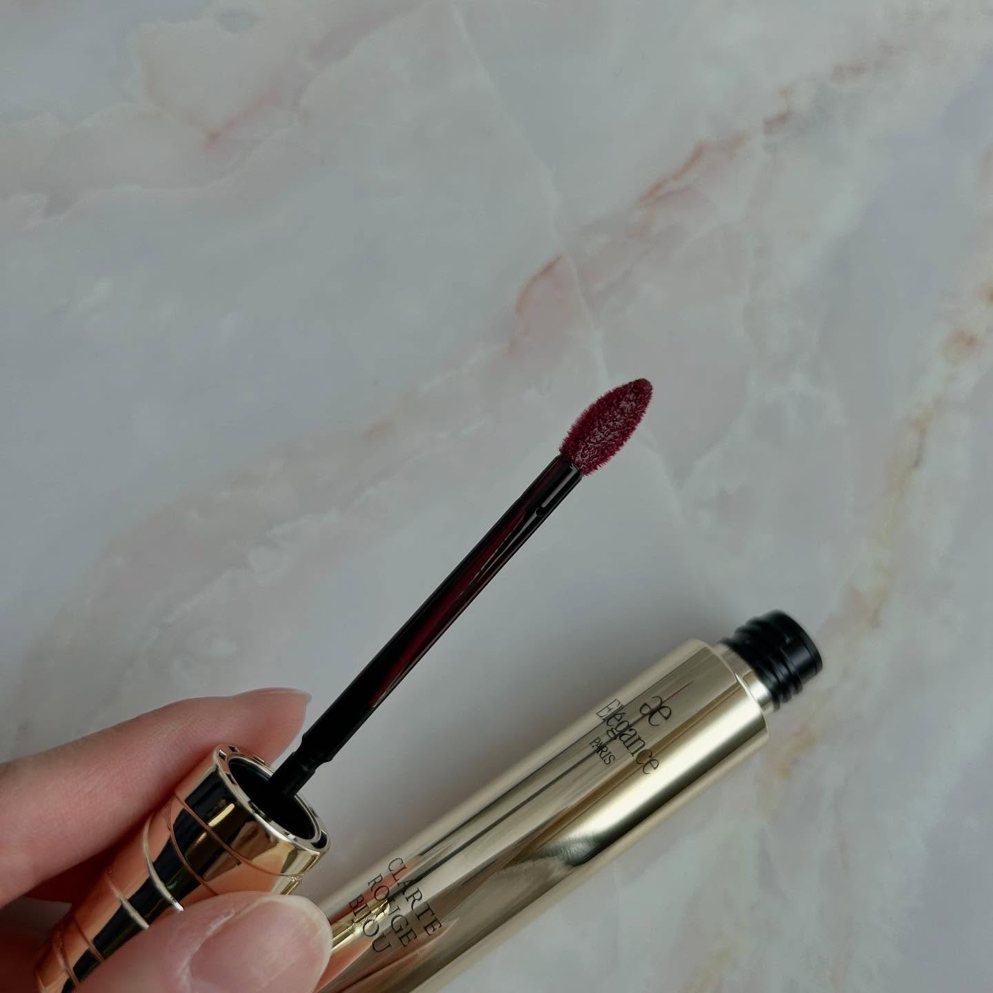 エレガンス クラルテ ルージュ ビジュー 01/Elégance/口紅を使ったクチコミ（2枚目）