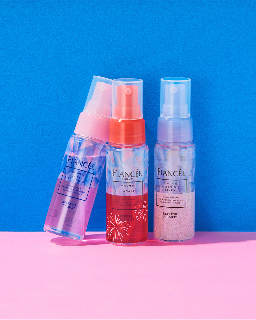 リフレッシュアイスミスト ピュアシャンプーの香り/フィアンセ/香水(レディース)を使ったクチコミ（1枚目）