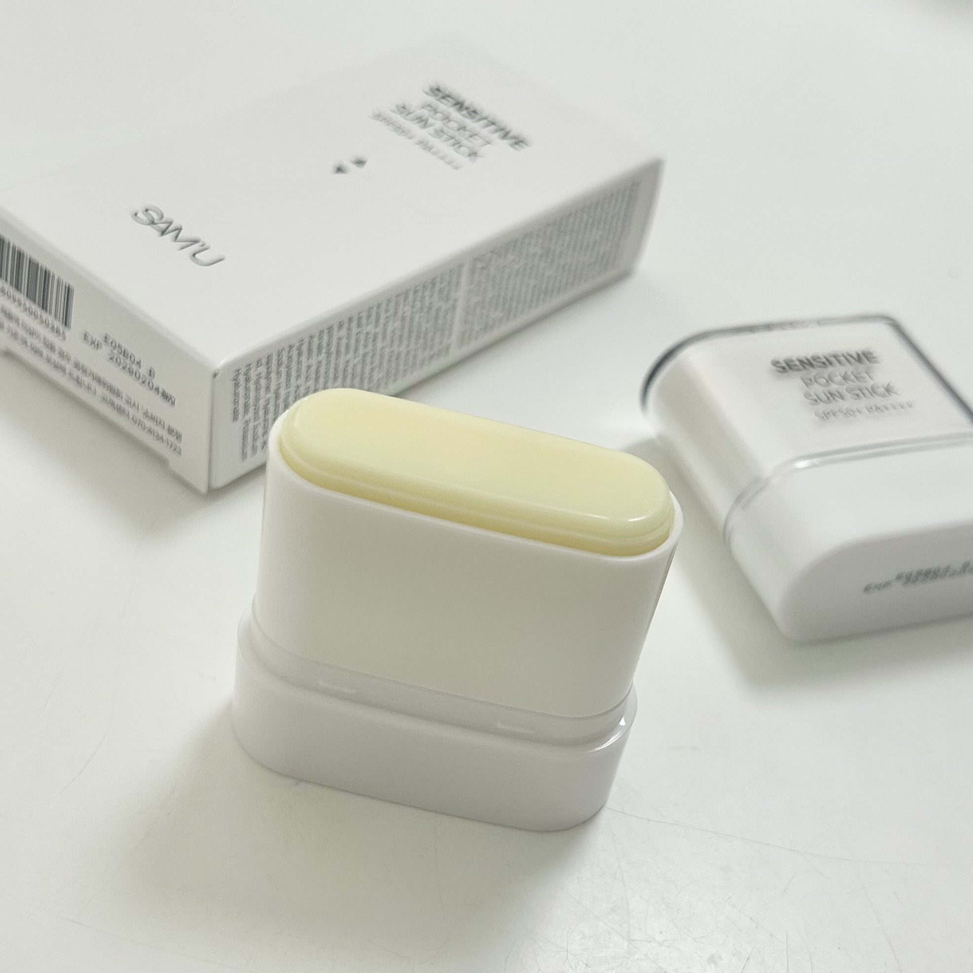 センシティブポケットサンスティック/SAM'U/日焼け止めスティックを使ったクチコミ（3枚目）