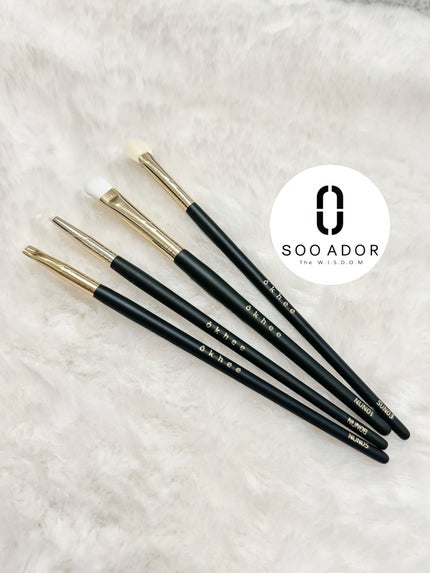 okhee ベースアイシャドウブラシ NUN01/SOOA DOR/メイクブラシを使ったクチコミ(1枚目)