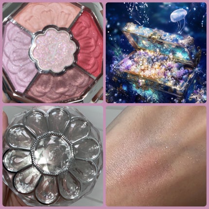 ジルスチュアート ブルームクチュール アイズ ジュエルドブーケ 14 verbena morganite/JILL STUART/アイシャドウパレットの画像