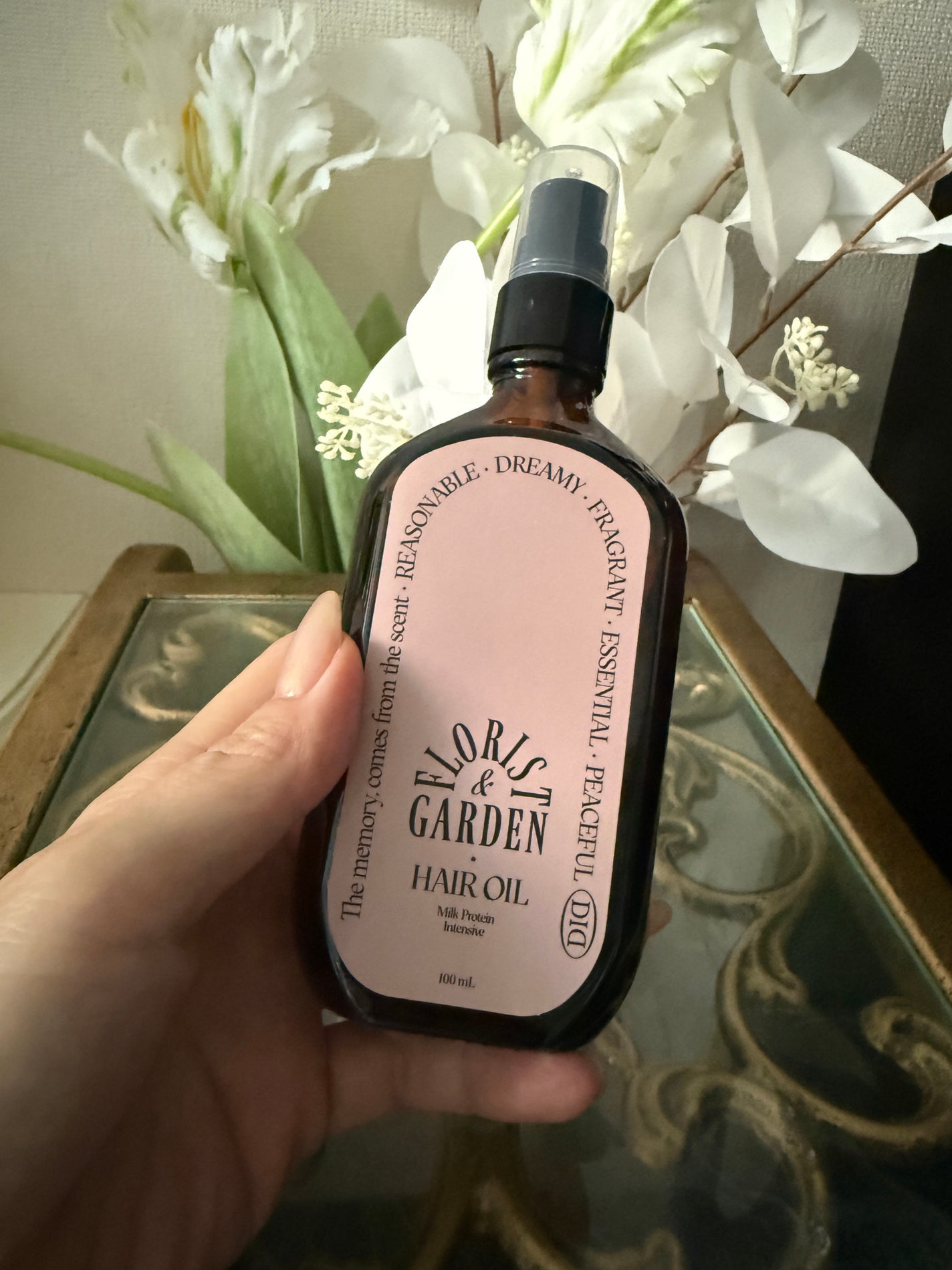 ミルクプロテインインテンシブヘアオイル/odiD/ヘアオイルを使ったクチコミ(3枚目)