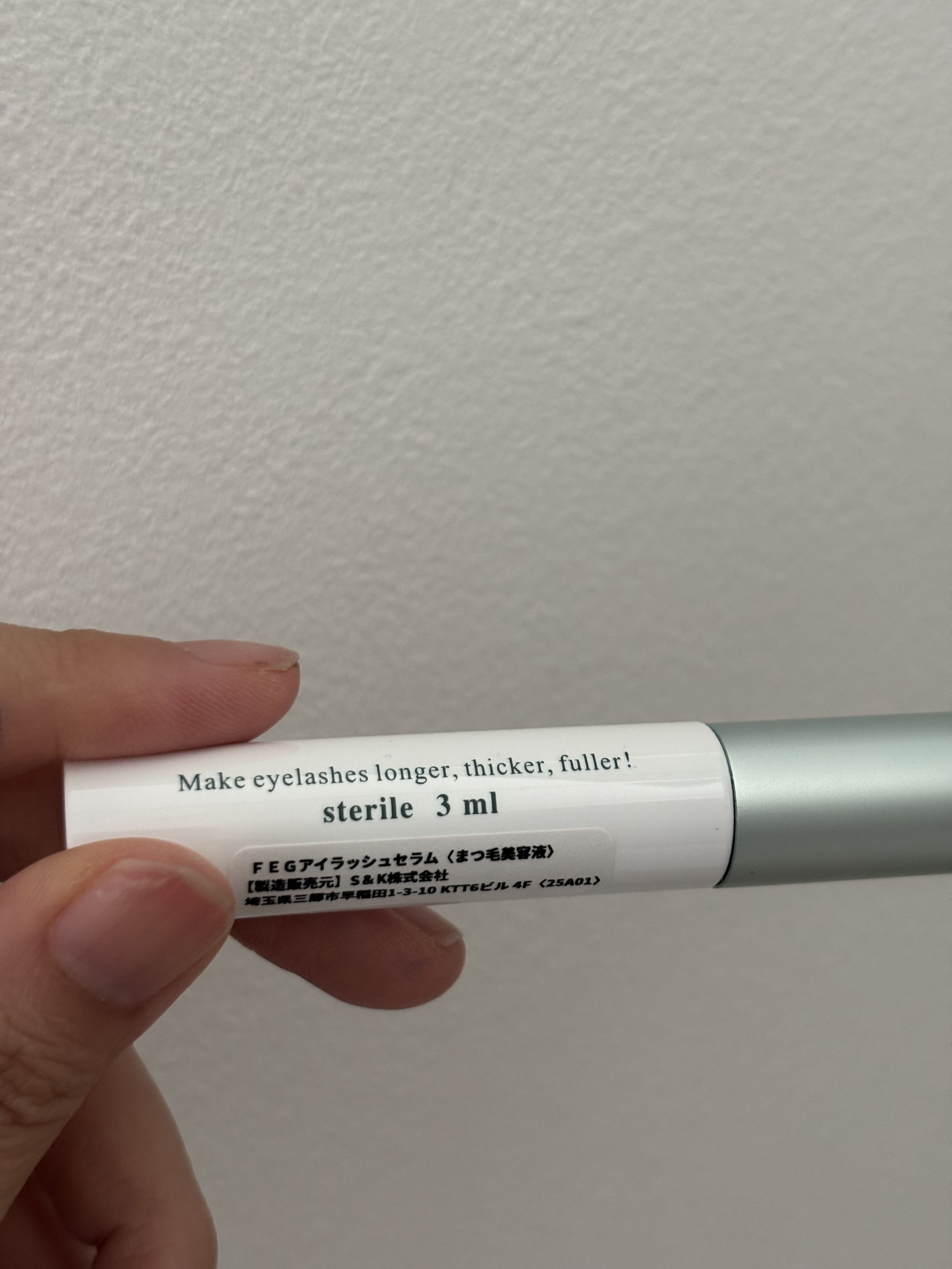 FEG  Eyelash  Enhancer/FEG/まつげ美容液を使ったクチコミ（2枚目）