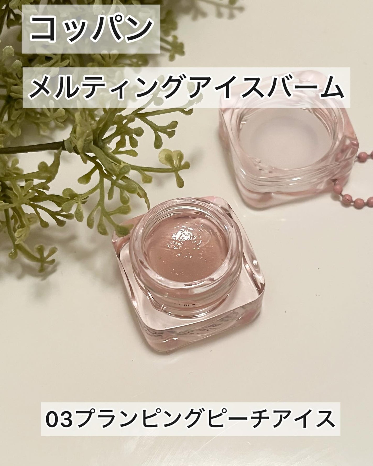 コッパン メルティングアイスバーム/kkotppang/リップグロスを使ったクチコミ(1枚目)