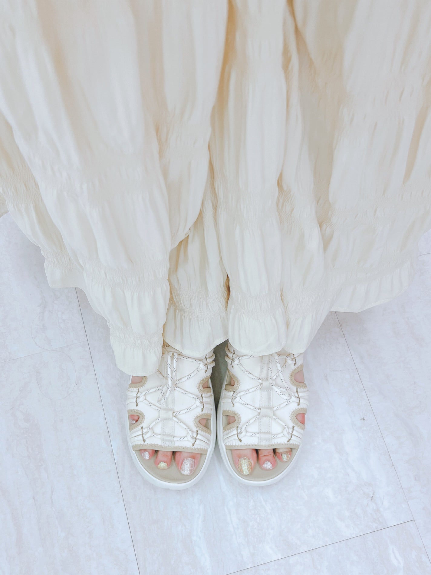 。❀·̩͙ ℝ𝕚𝕣𝕖。❀·̩͙ˢ on LIPS 「先日ライブ行った時のコーデ👗🩰*°ワンピースmipiarl..」(2枚目)