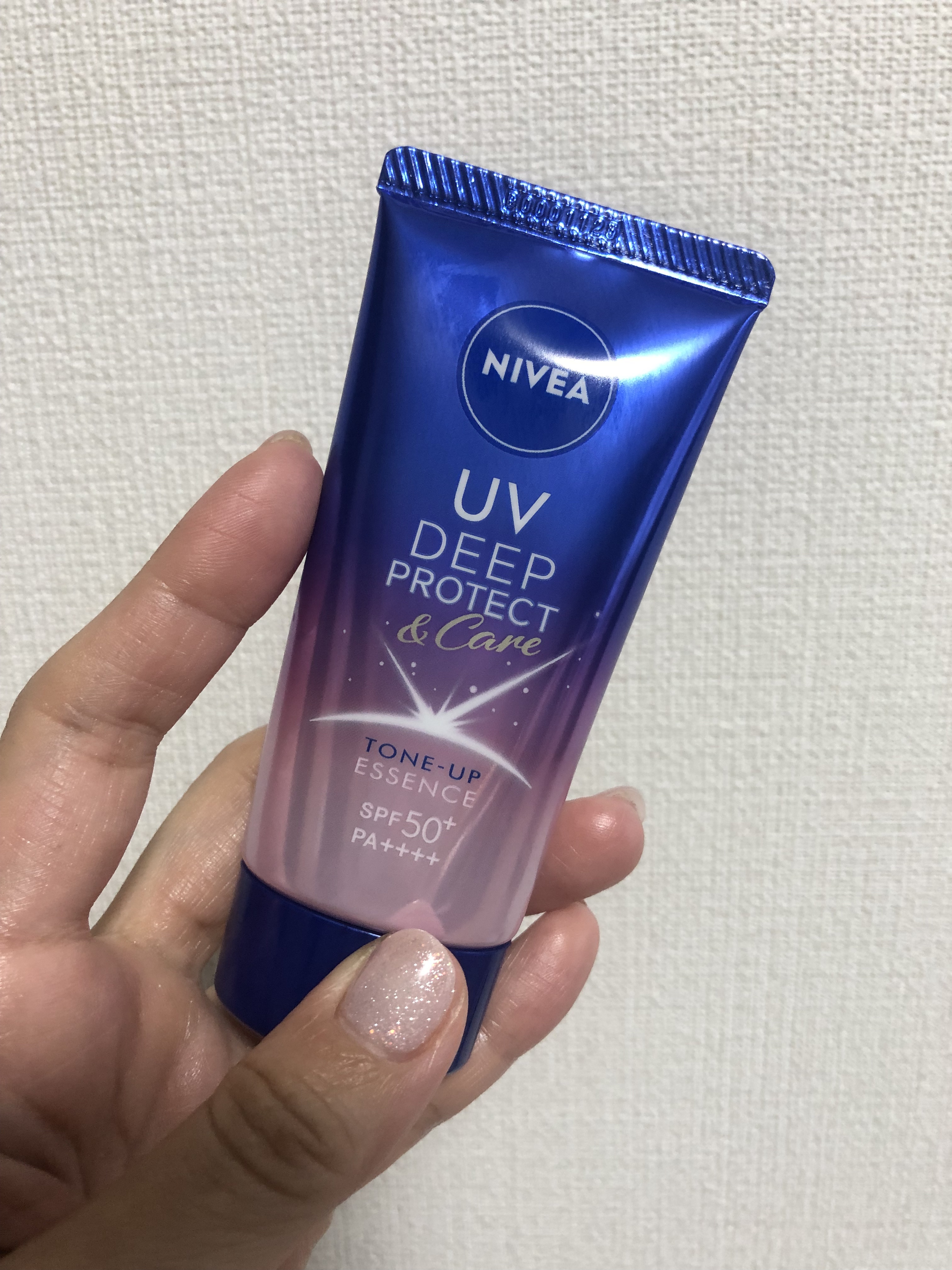 ニベアUV ディープ プロテクト＆ケア トーンアップ エッセンス/ニベア/日焼け止めローションを使ったクチコミ（1枚目）