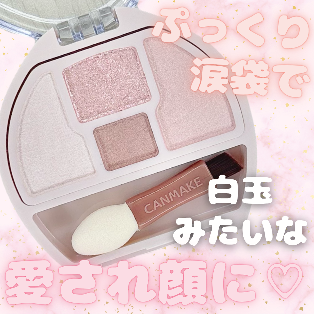 プランぷくコーデアイズNeo/キャンメイク/アイシャドウを使ったクチコミ（1枚目）