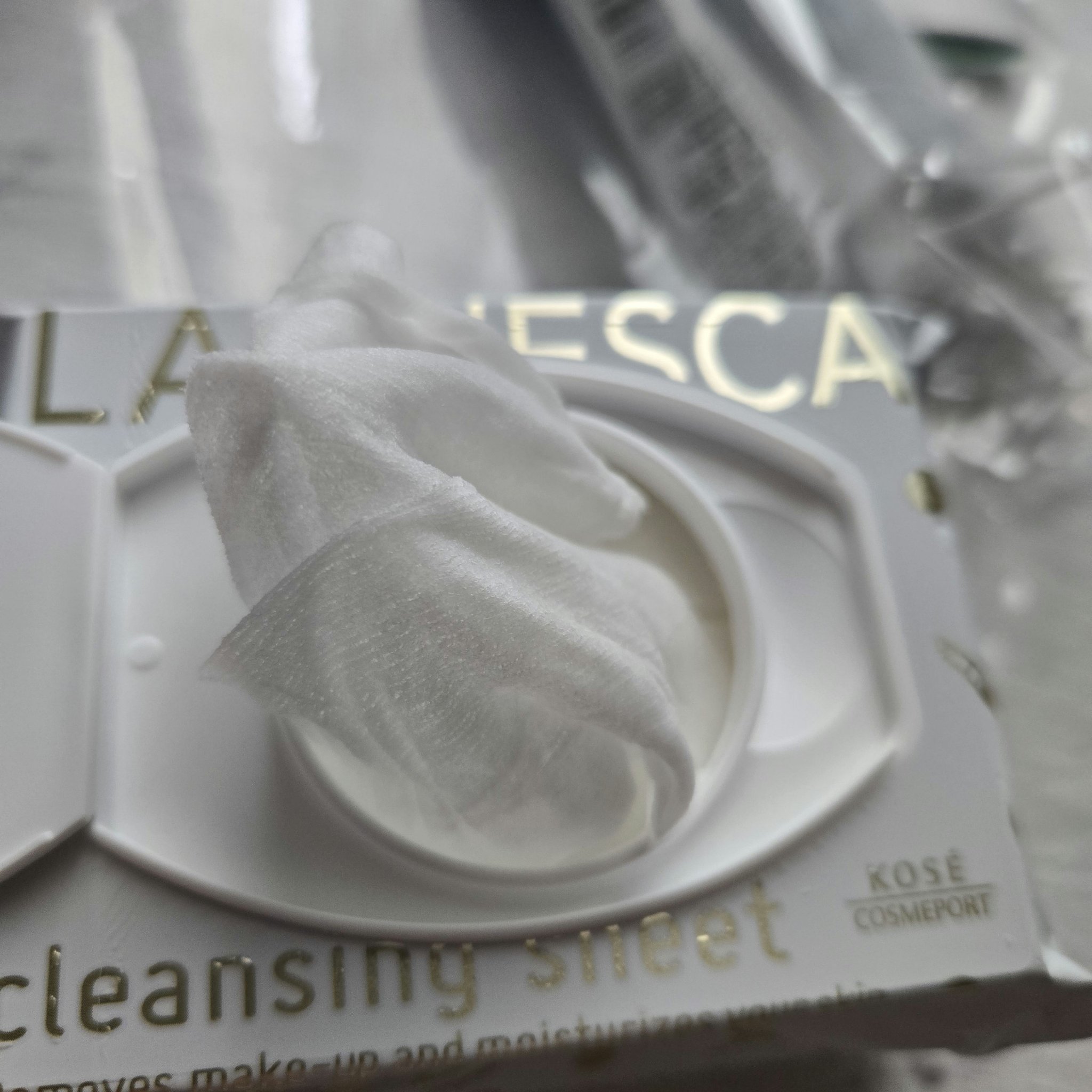 水クレンジングシート（クリア）/ラチェスカ/クレンジングシートを使ったクチコミ（3枚目）