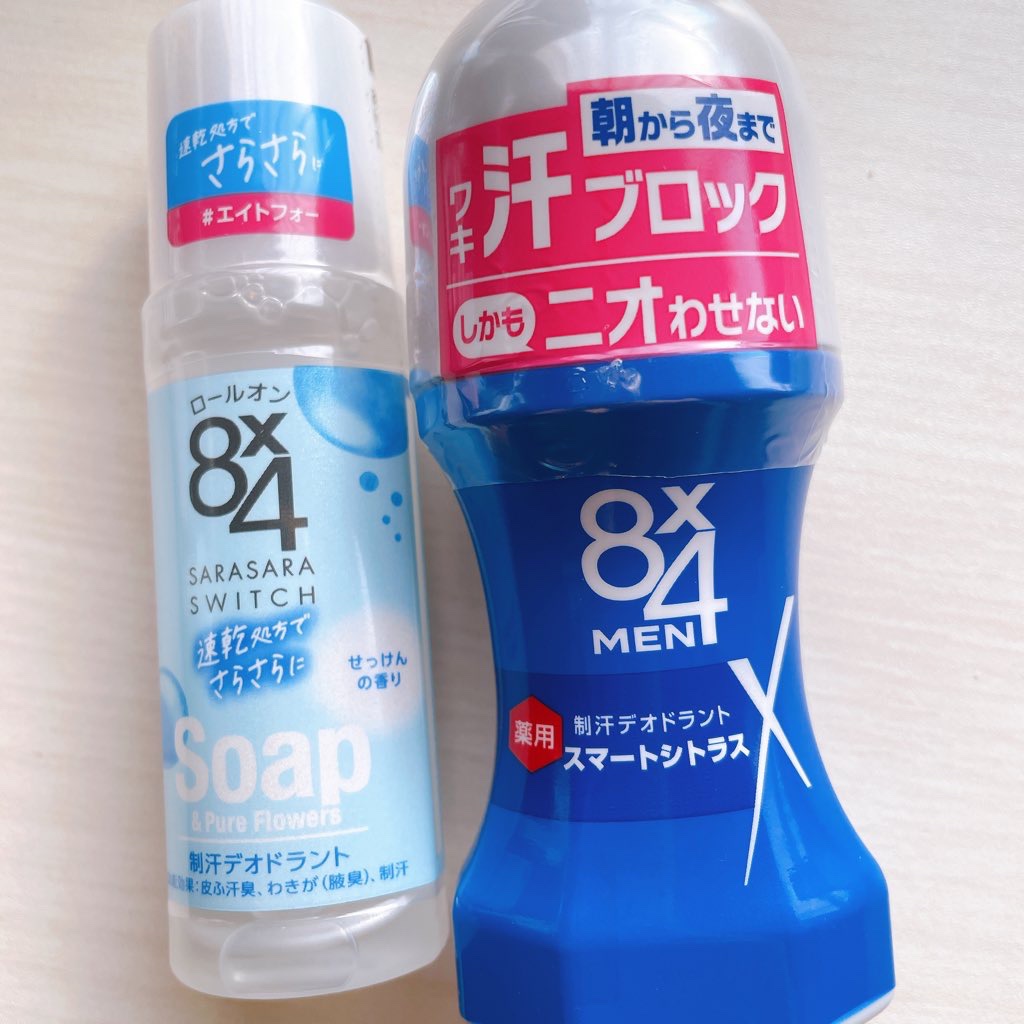 MEN ロールオン スマートシトラス/８ｘ４ＭＥＮ/デオドラント・制汗剤を使ったクチコミ（1枚目）