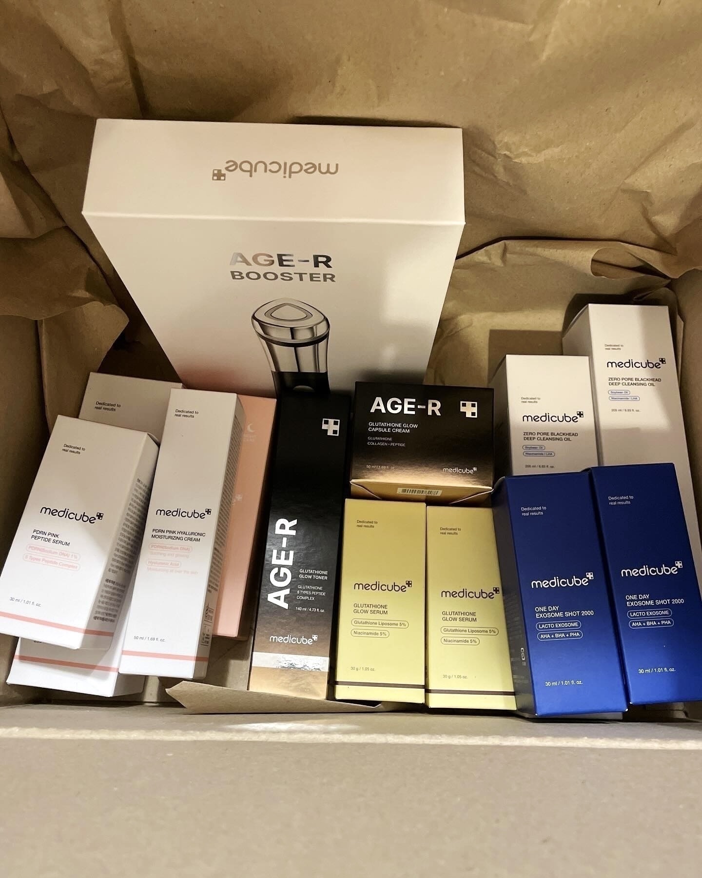 グルタチオングロウアンプル/MEDICUBE/美容液を使ったクチコミ（1枚目）