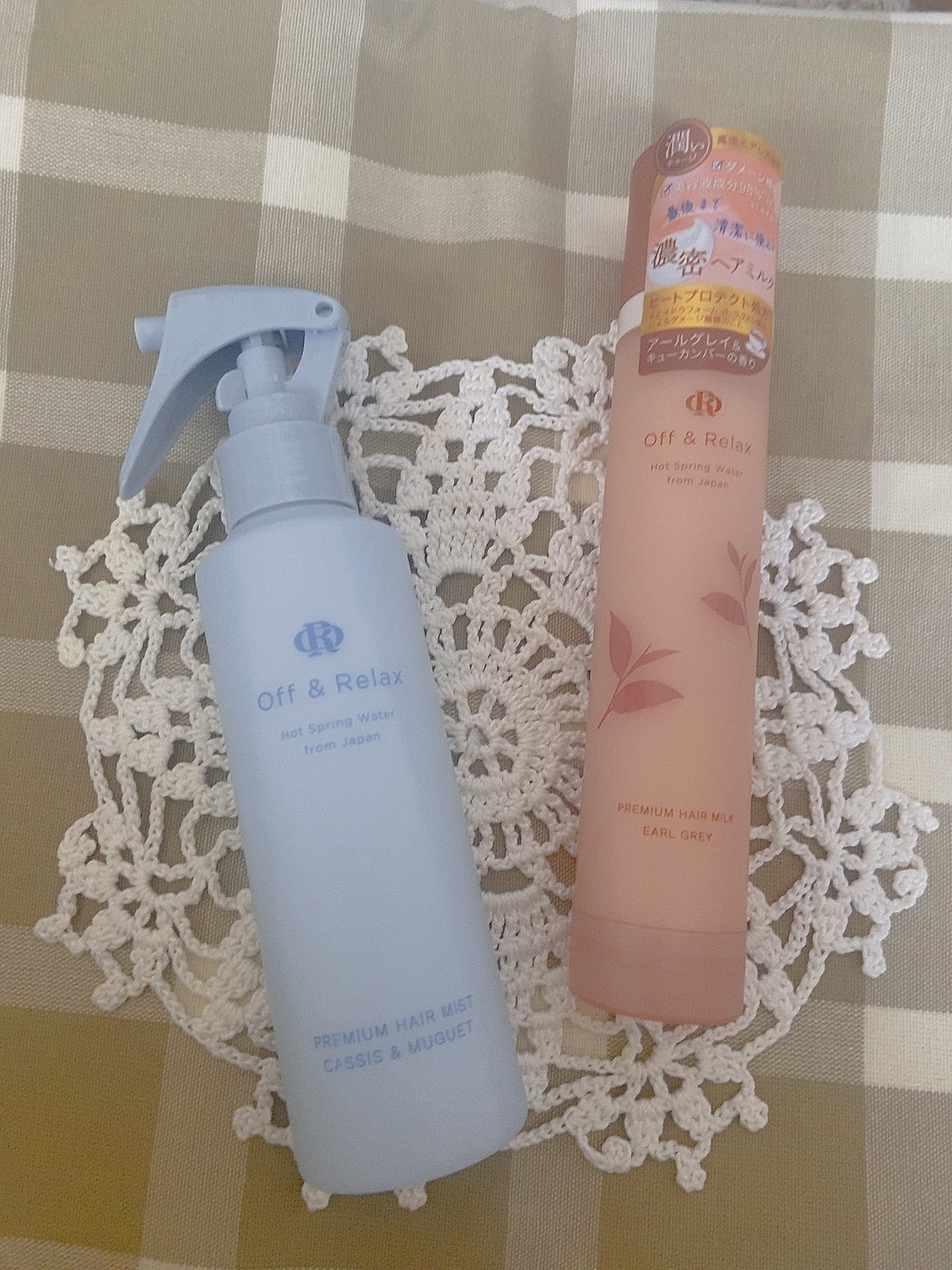 海藻 シルキー ヘア スプレー 180ml/ラサーナ/ヘアスプレーを使ったクチコミ（1枚目）