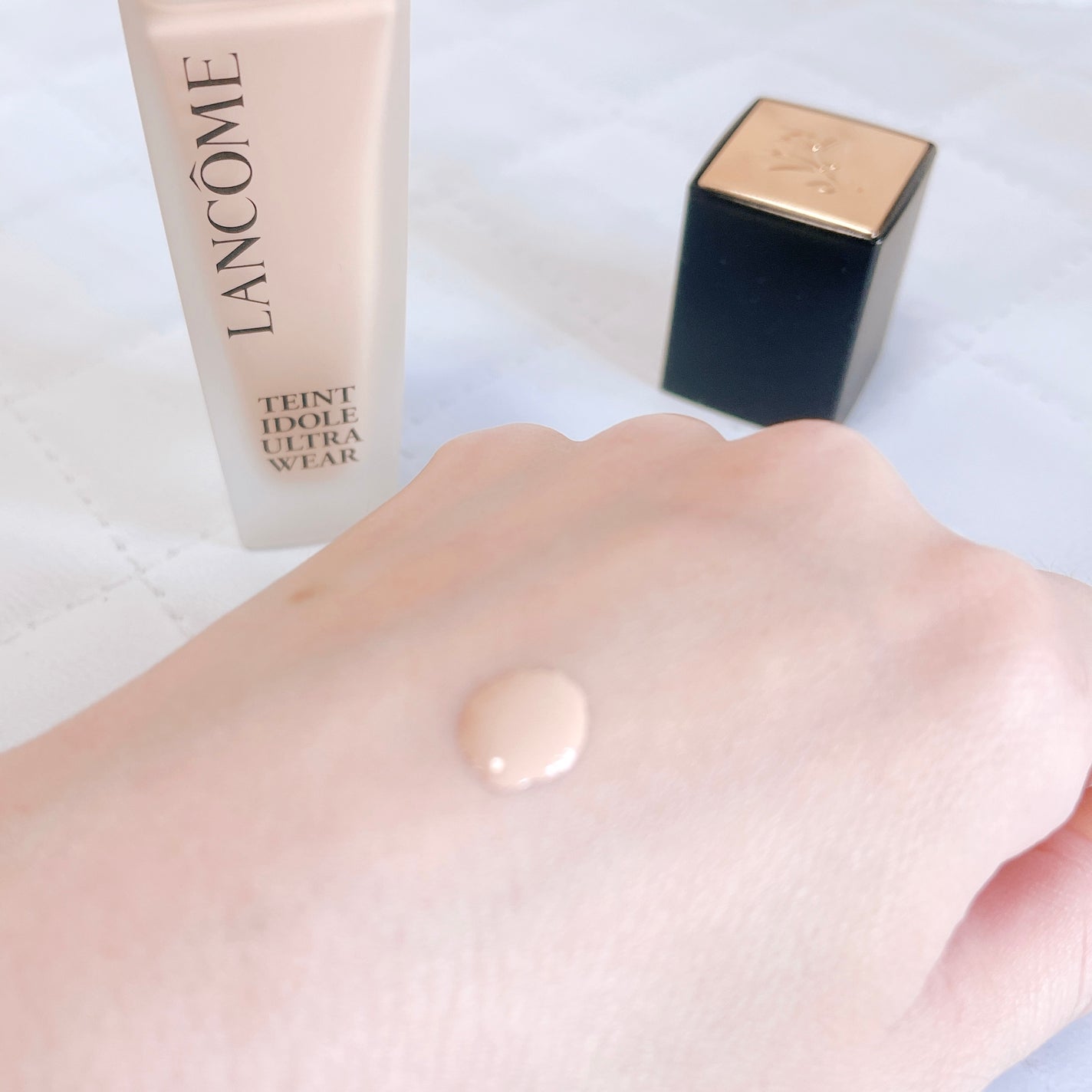 タンイドル ウルトラ ウェア リキッド N/LANCOME/リキッドファンデーションを使ったクチコミ(4枚目)