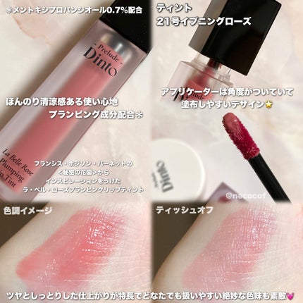 La Belle Rose Plumping Lip Tint/Dinto/口紅を使ったクチコミ(3枚目)