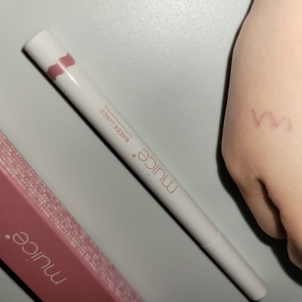 シリライナー/muice/リキッドアイライナーを使ったクチコミ(3枚目)