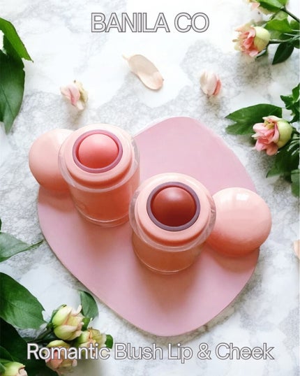 バニラコ ロマンティック ブラッシュ リップ&チーク/BANILA CO/口紅を使ったクチコミ(2枚目)