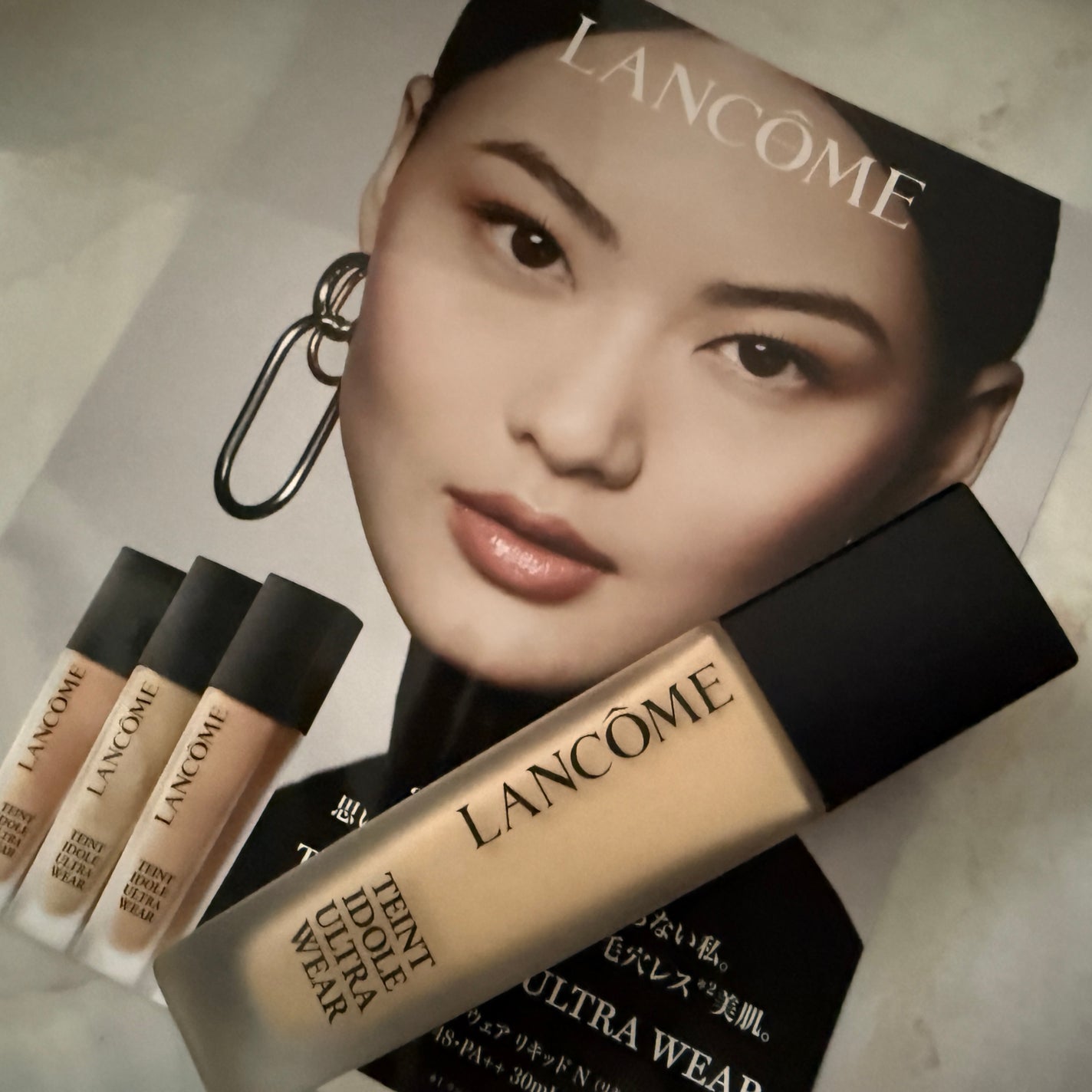 タンイドル ウルトラ ウェア リキッド N/LANCOME/リキッドファンデーションを使ったクチコミ(1枚目)