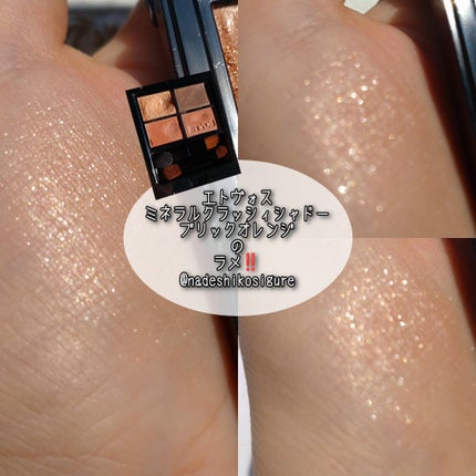 ミネラルクラッシィシャドー/エトヴォス/アイシャドウパレットを使ったクチコミ(1枚目)