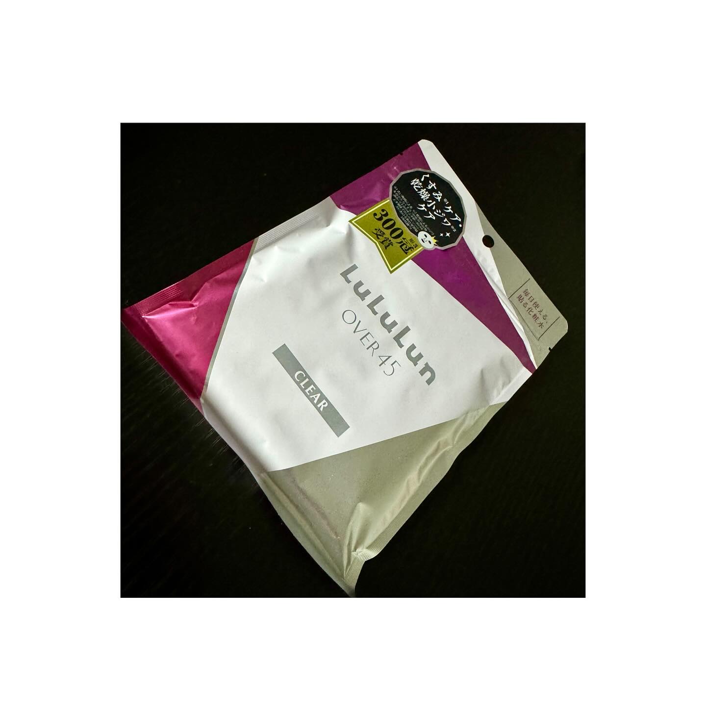 ルルルンOVER45 カメリアピンク（モイスト）/ルルルン/シートマスク・パックを使ったクチコミ（1枚目）