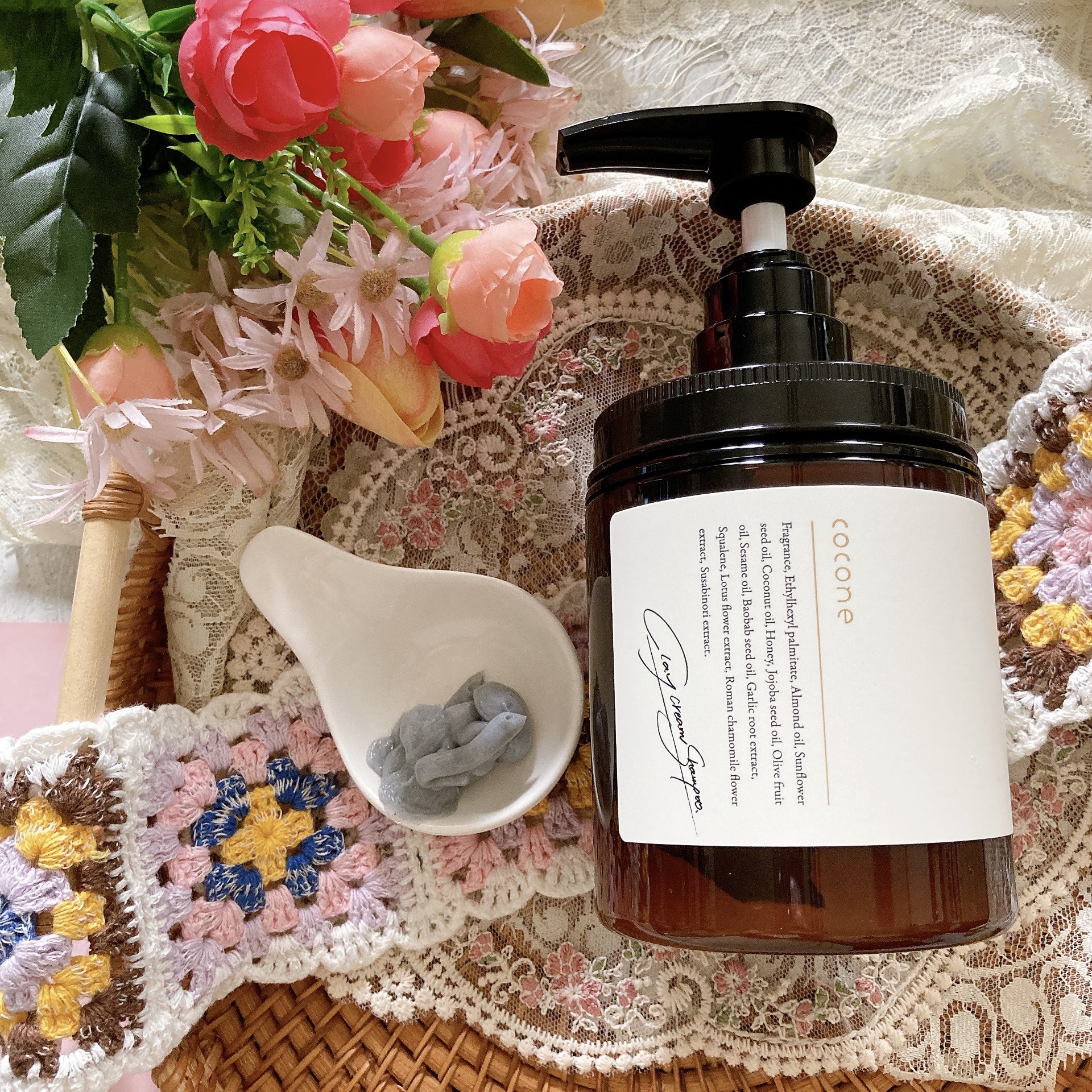 クレイクリームシャンプー（モイスト）/cocone/市販シャンプーを使ったクチコミ（2枚目）