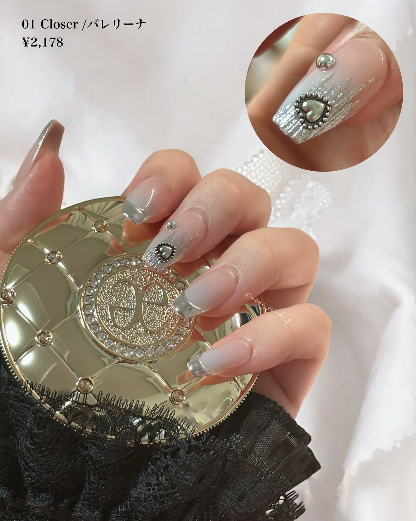 ネイルチップ(シールタイプ)/FINGER SUIT/ネイルチップ・パーツを使ったクチコミ(3枚目)