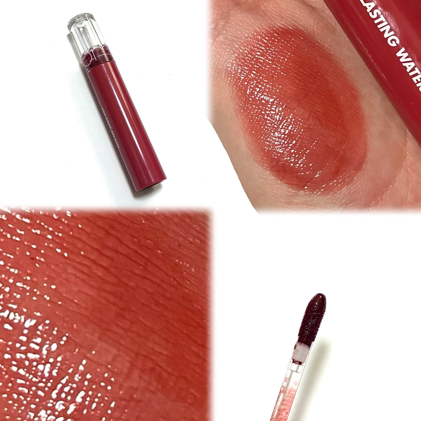 グラスティングウォーターティント/rom&nd/リップティントを使ったクチコミ(4枚目)