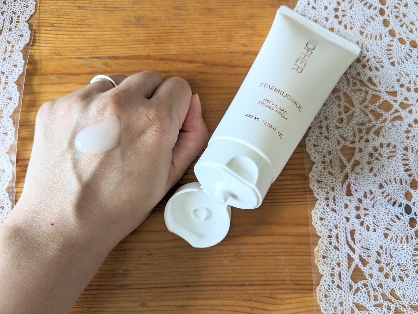 TTAEKKUGMUL /KOPHER/ピーリングを使ったクチコミ(2枚目)