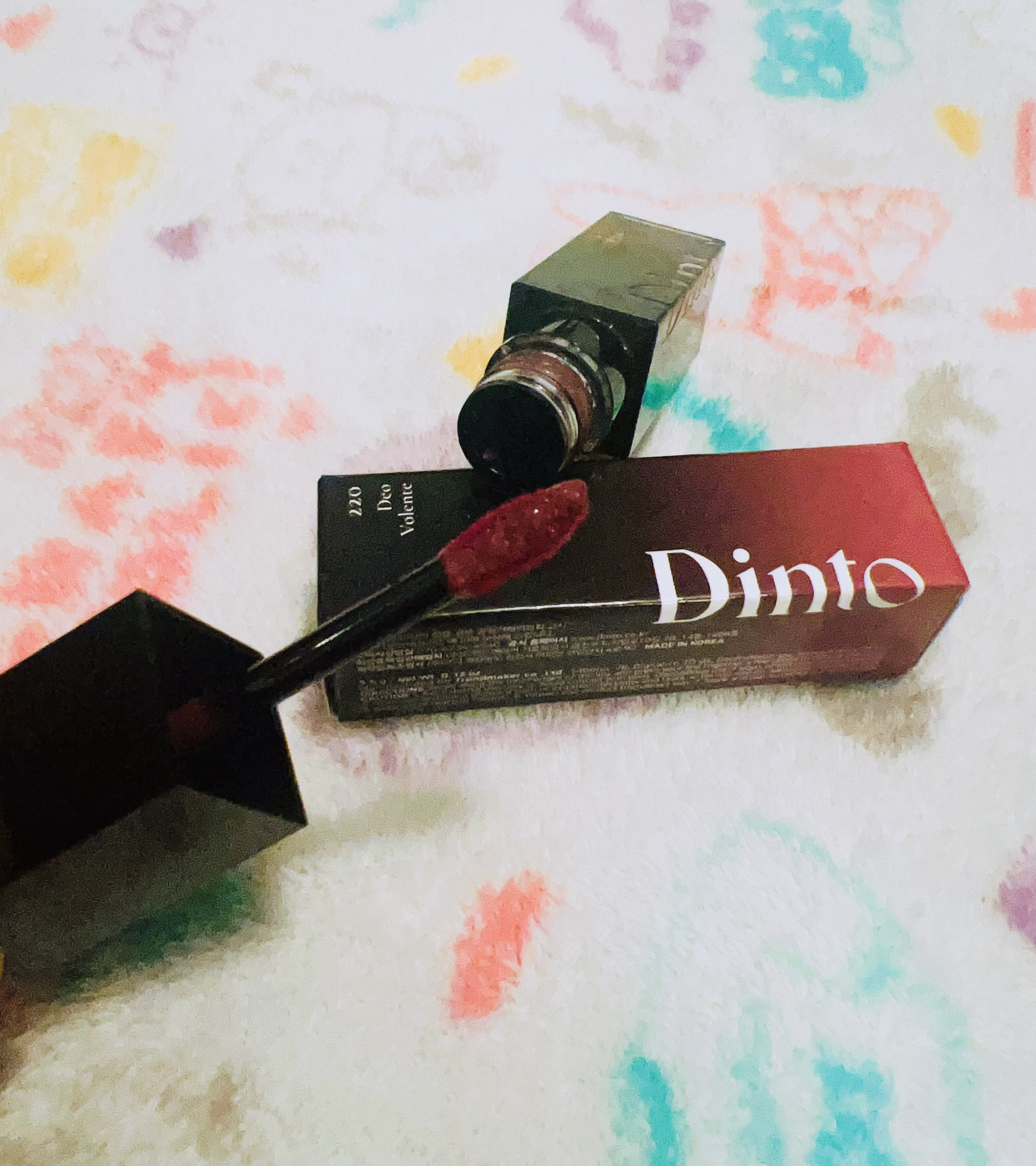 ブラーグロイリップティント/Dinto/リップティントを使ったクチコミ（1枚目）