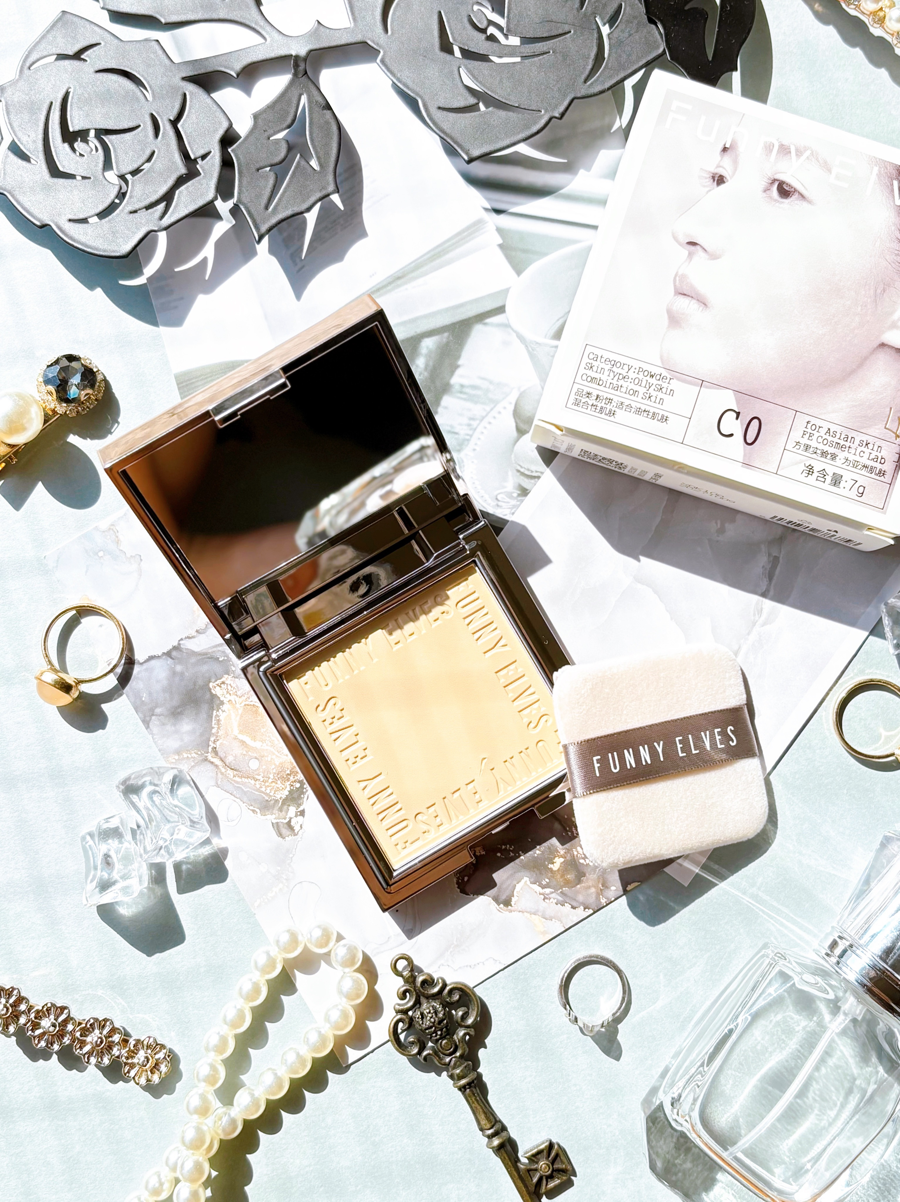 ソフトマットプレストパウダー C0/FUNNY ELVES方里/プレストパウダーを使ったクチコミ（1枚目）