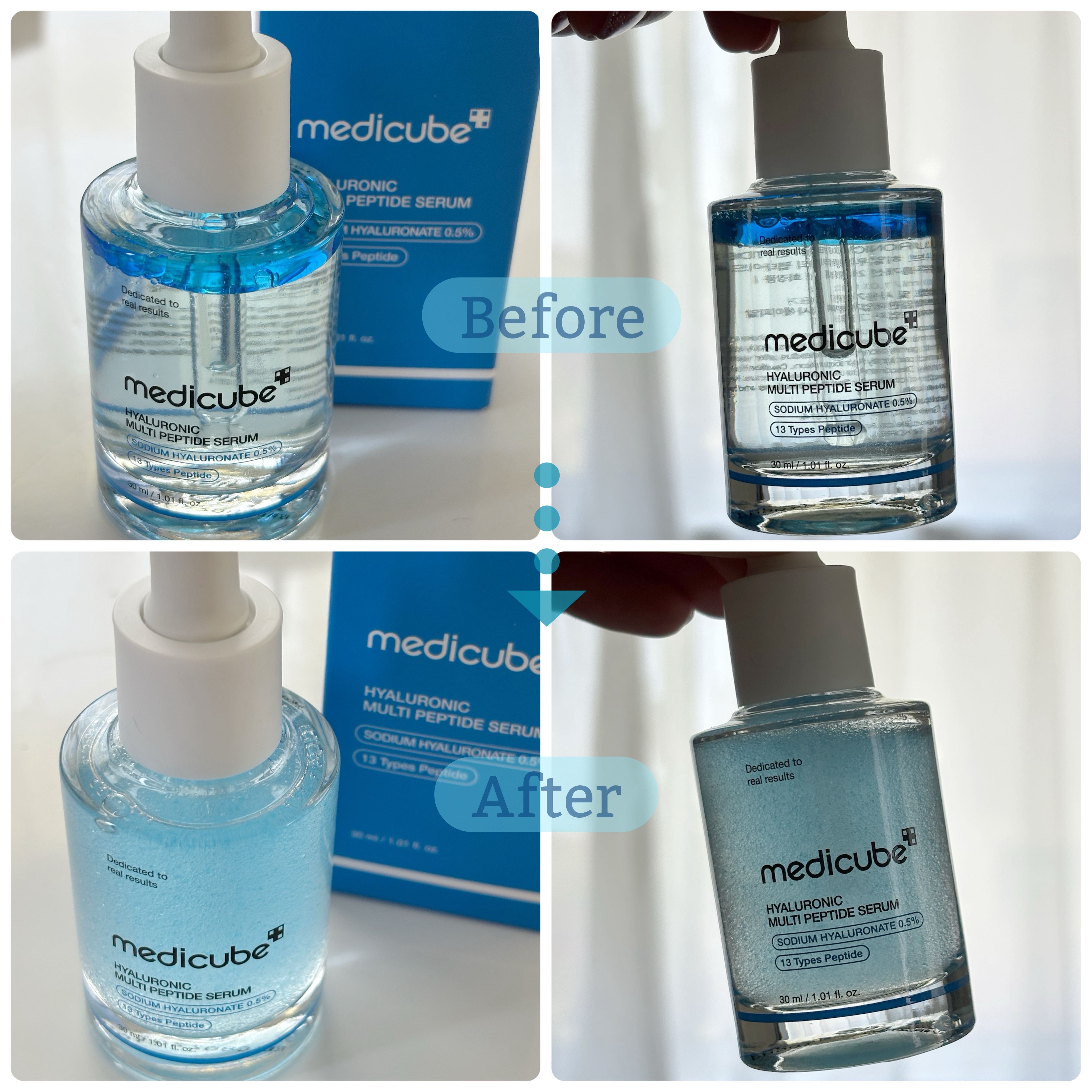 ヒアルロン酸マルチペプチドセラム/MEDICUBE/美容液を使ったクチコミ（2枚目）