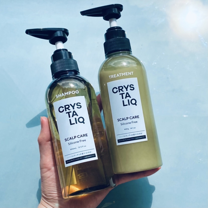 CRYSTALIQ スキャルプケア シャンプー/トリートメント/Crystaliq /市販シャンプーを使ったクチコミ（1枚目）