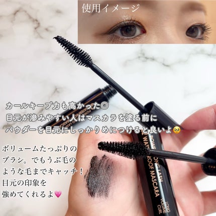 ウォータープルーフマスカラ/NUDIQUE/マスカラを使ったクチコミ(2枚目)