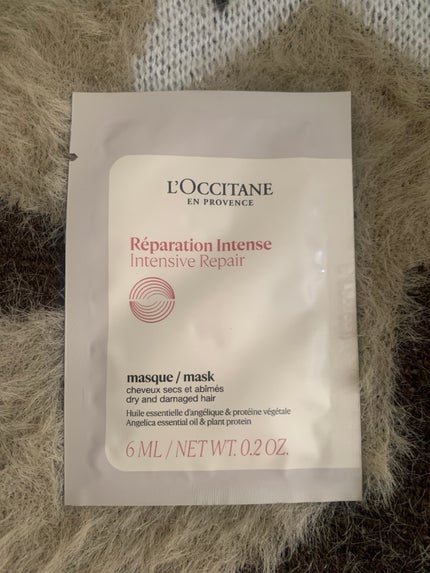 インテンシヴリペア ヘアマスク/L'OCCITANE/洗い流すヘアトリートメントを使ったクチコミ(1枚目)