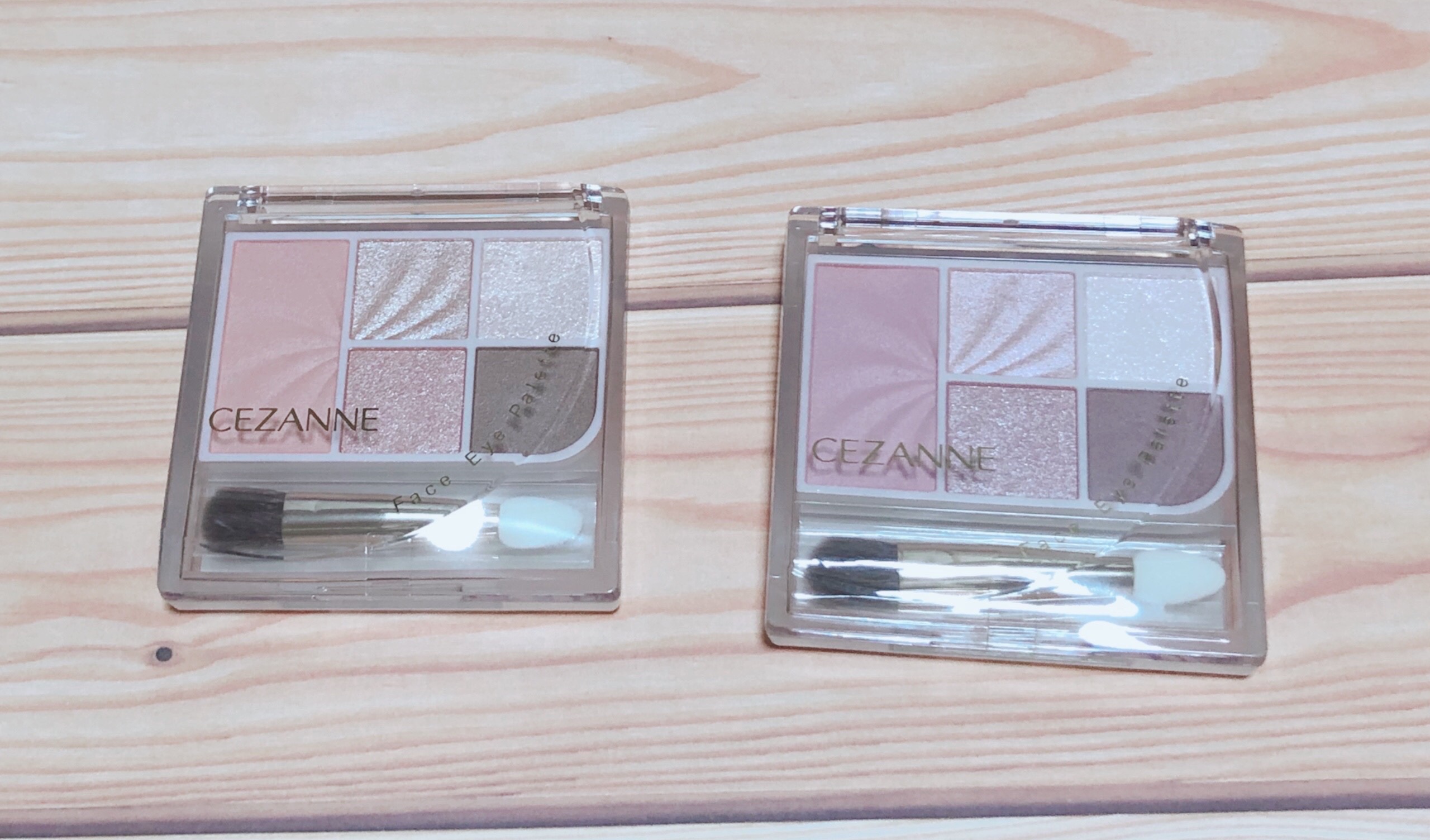 フェイスアイパレット/CEZANNE/アイシャドウを使ったクチコミ（2枚目）