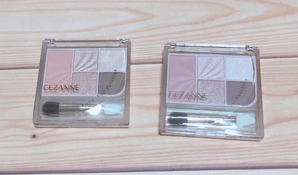 フェイスアイパレット/CEZANNE/アイシャドウを使ったクチコミ(2枚目)