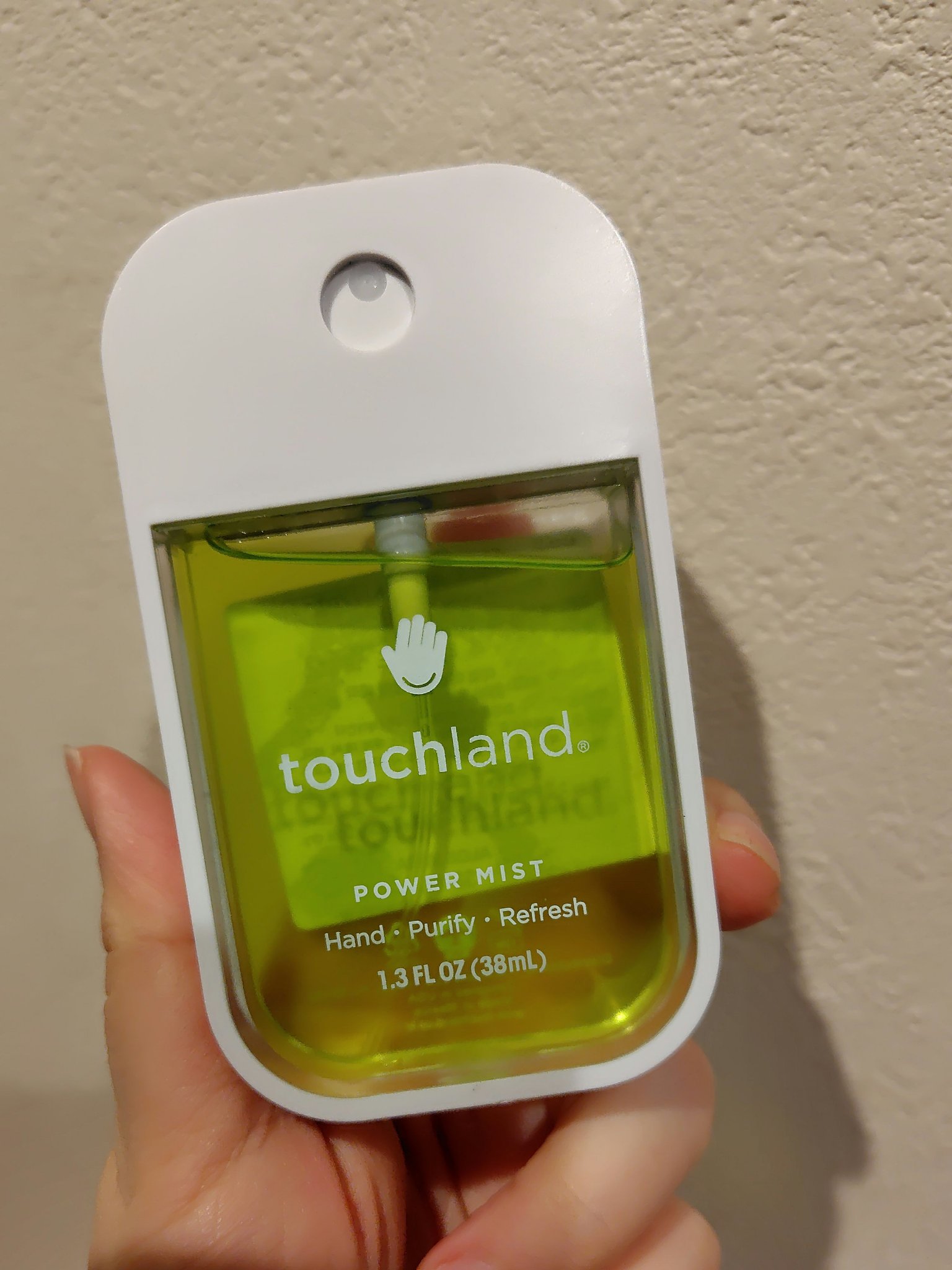 タッチランド パワーミスト サニタイザー/Touchland/ハンドジェルを使ったクチコミ（2枚目）