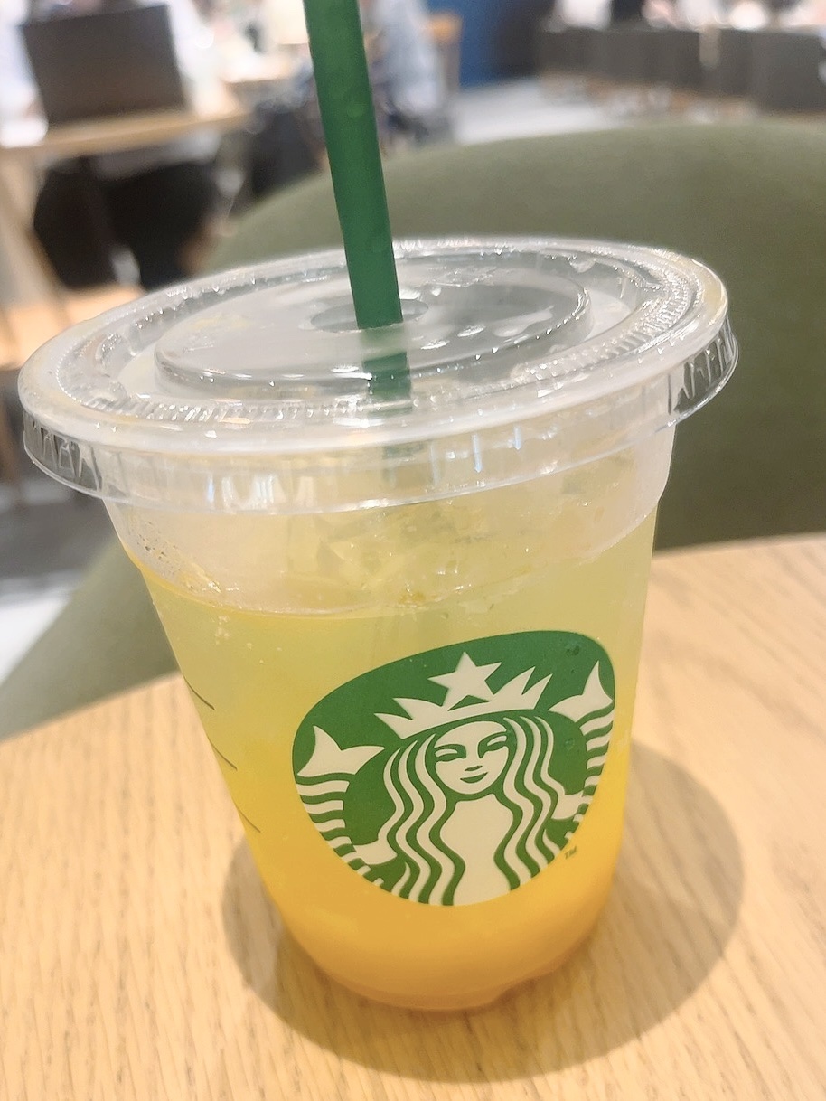 チラックスソーダマンゴー/スターバックス/その他ドリンクを使ったクチコミ（1枚目）