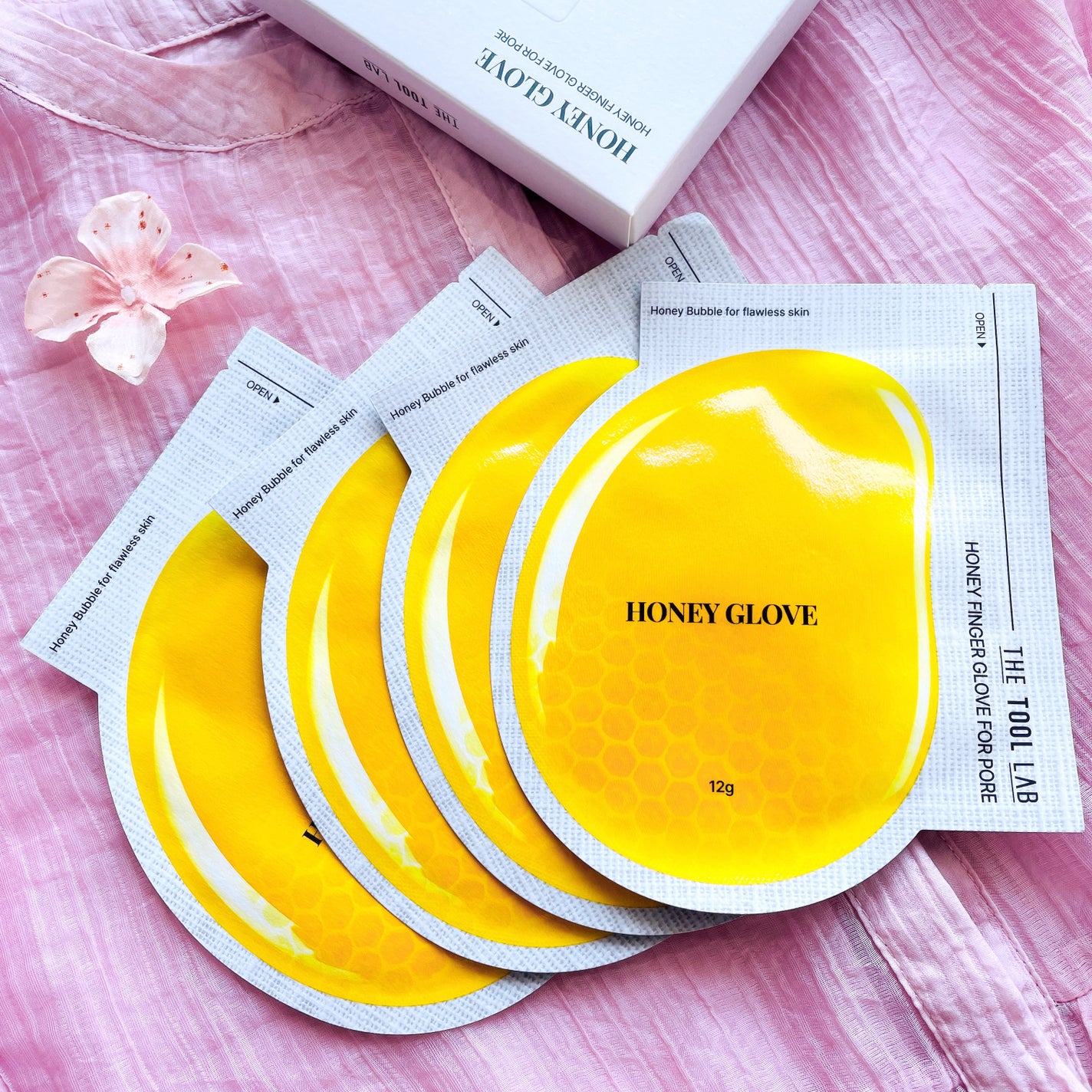 ハニーフィンガーグローブフォーポア/THE TOOL LAB/洗い流すパック・マスクを使ったクチコミ(6枚目)