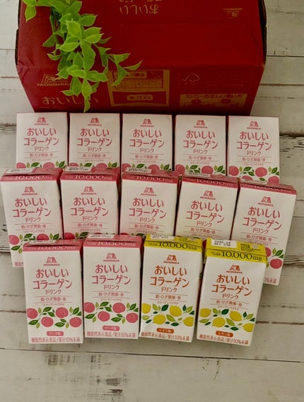 おいしいコラーゲンドリンク/森永製菓/美容ドリンクを使ったクチコミ(1枚目)