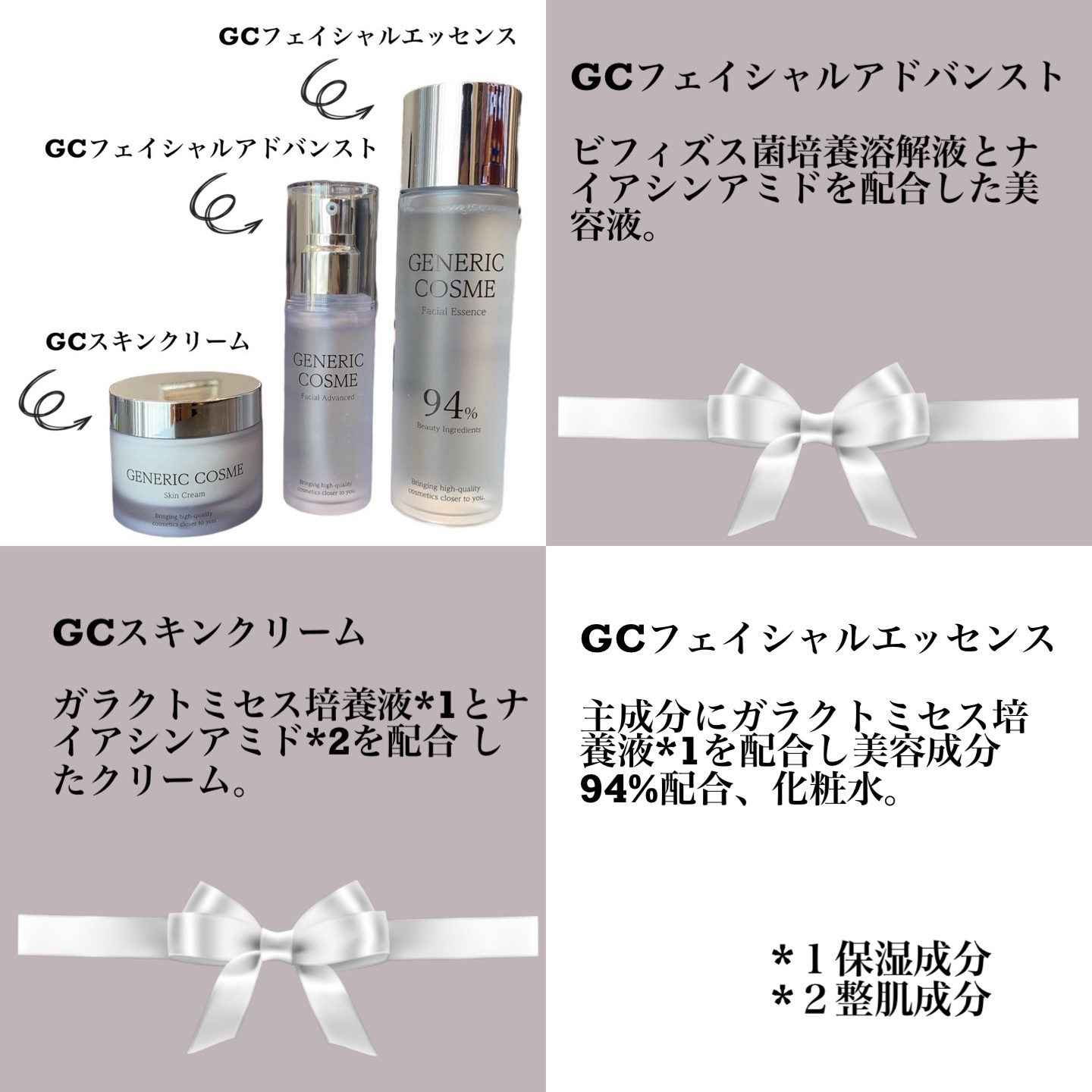 GC フェイシャルエッセンス/ジェネリック化粧品/化粧水を使ったクチコミ（2枚目）