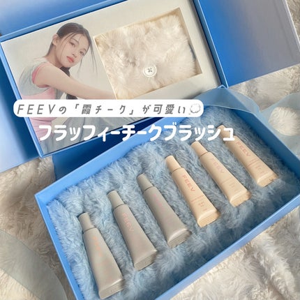 フラッフィーチークブラッシュ/FEEV/リキッドチークを使ったクチコミ(2枚目)