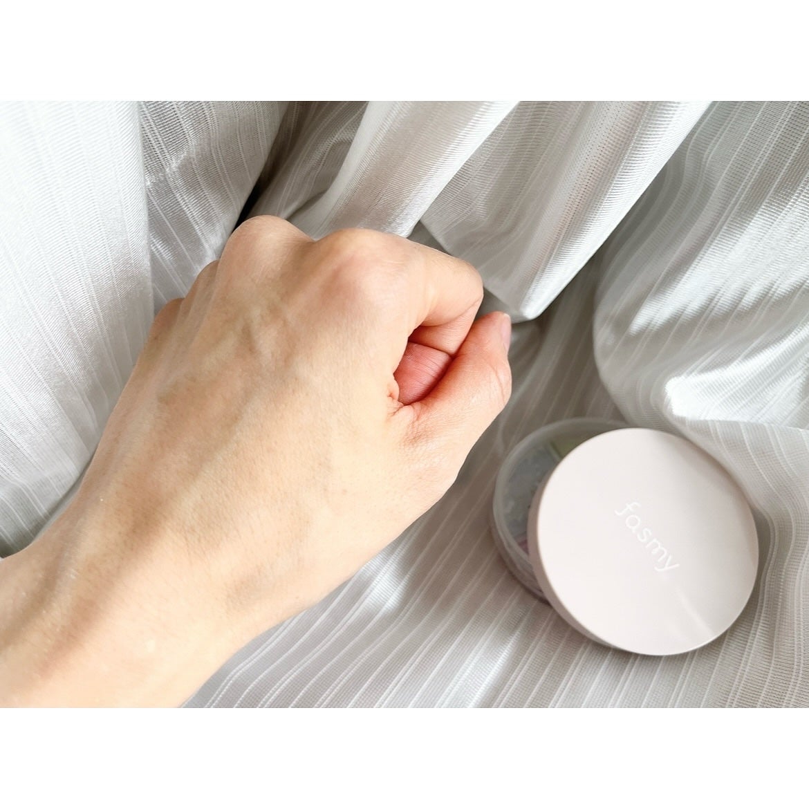 PB.fasmy 4 カラールースパウダー/fasmy/ルースパウダーを使ったクチコミ(2枚目)