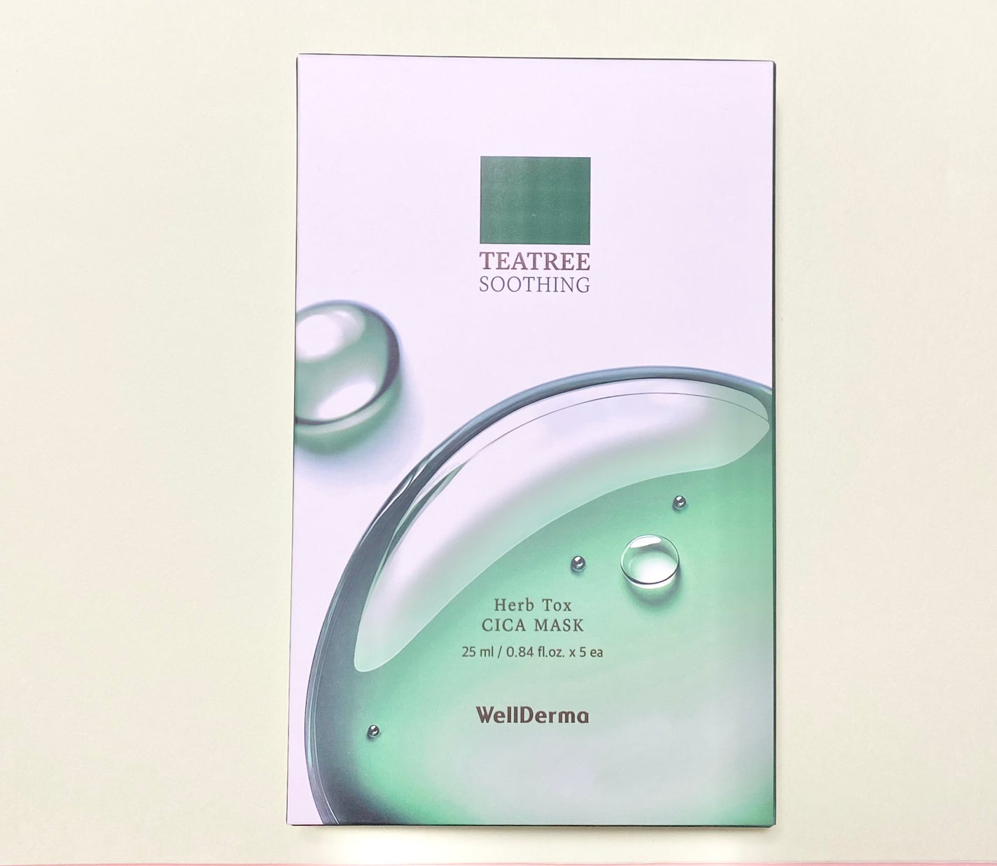 ティーツリーハーブシカマスクパック/WellDerma/シートマスク・パックを使ったクチコミ(1枚目)