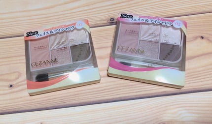 フェイスアイパレット/CEZANNE/アイシャドウを使ったクチコミ(1枚目)