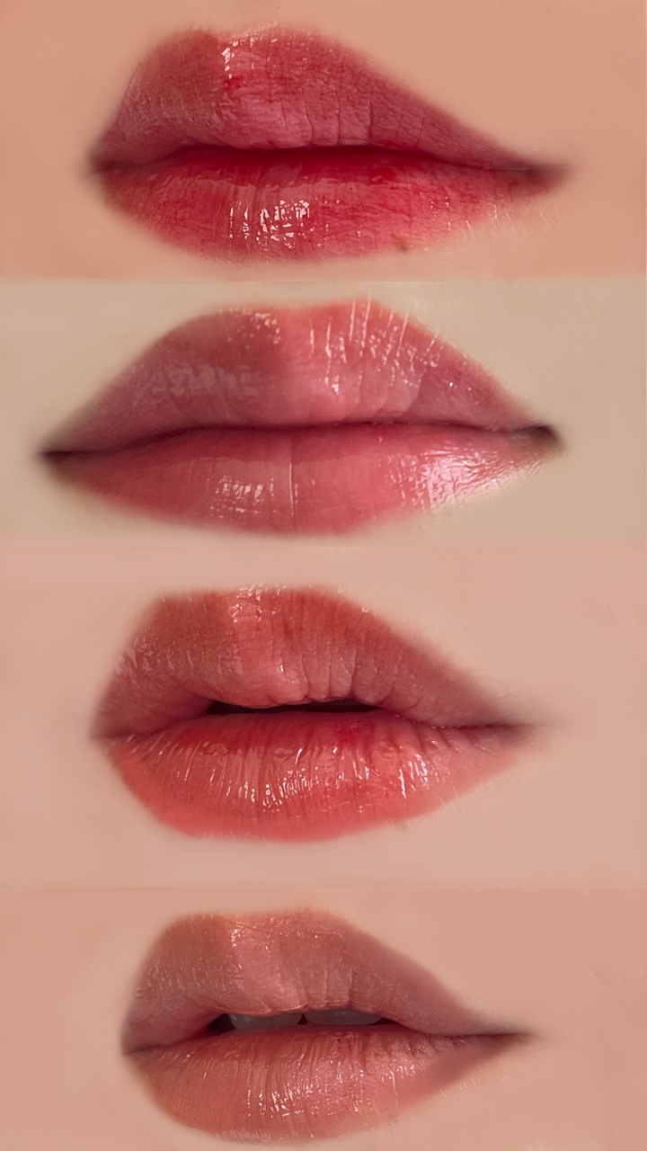 プチムーンショットジェリーグロウティント/moonshot/リップティントを使ったクチコミ（2枚目）