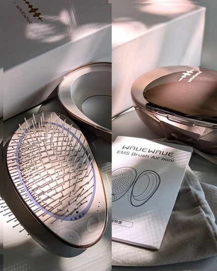 EMS Brush Air mini/WAVEWAVE/ヘアブラシを使ったクチコミ(7枚目)